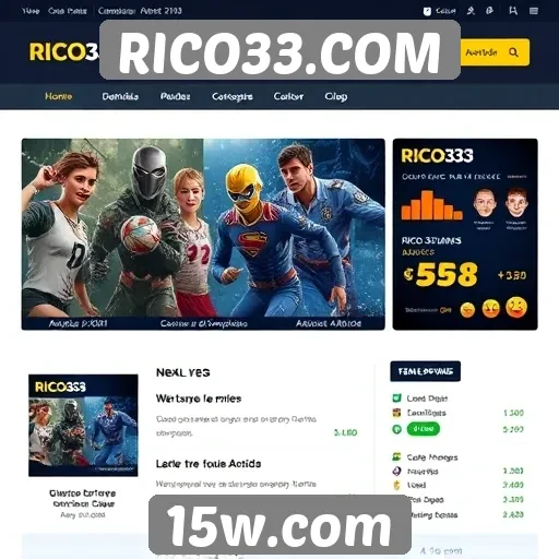 Análise de segurança no site de jogos RICO33.COM